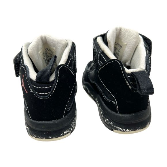 Nike Jordan sneakers 5 toddler Flight Old School Mid black splatter shoes - Picture 5 of 8